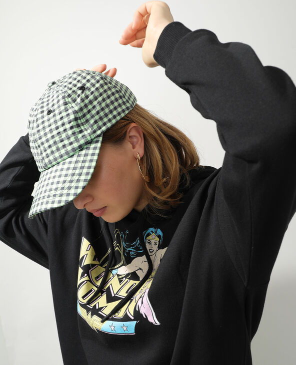 Casquette Vichy vert - Pimkie