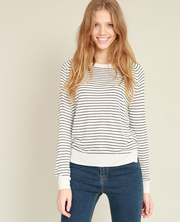 Pull basique léger blanc - Pimkie