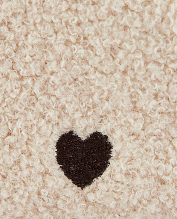 Porte-monnaie moumoute blanc - Pimkie