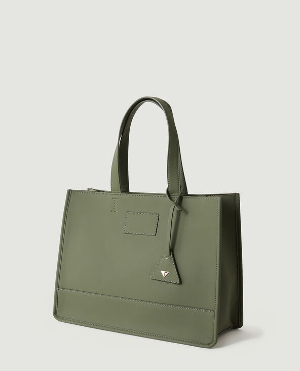 Sac cabas vert de gris - Pimkie