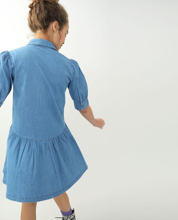 Robe en jean bleu - Pimkie