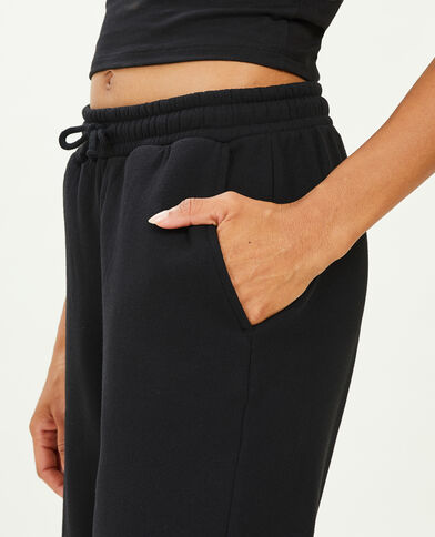 Pantalon de jogging en molleton noir - Pimkie