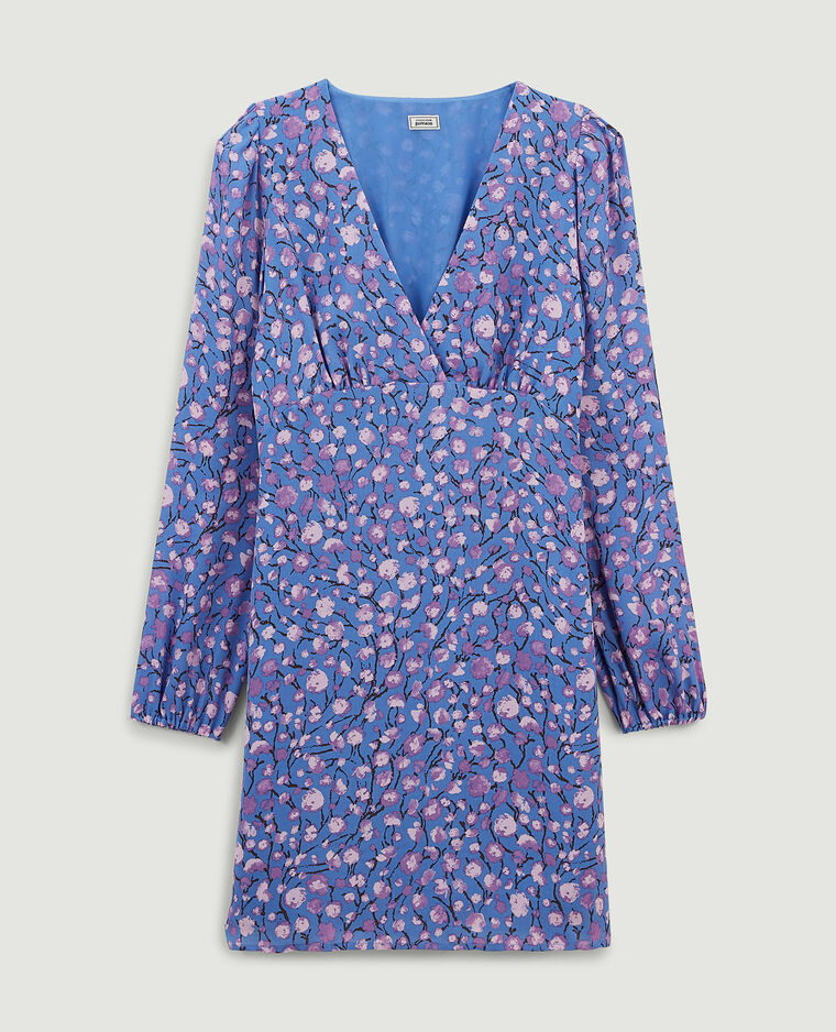 Robe courte et fluide bleu - Pimkie