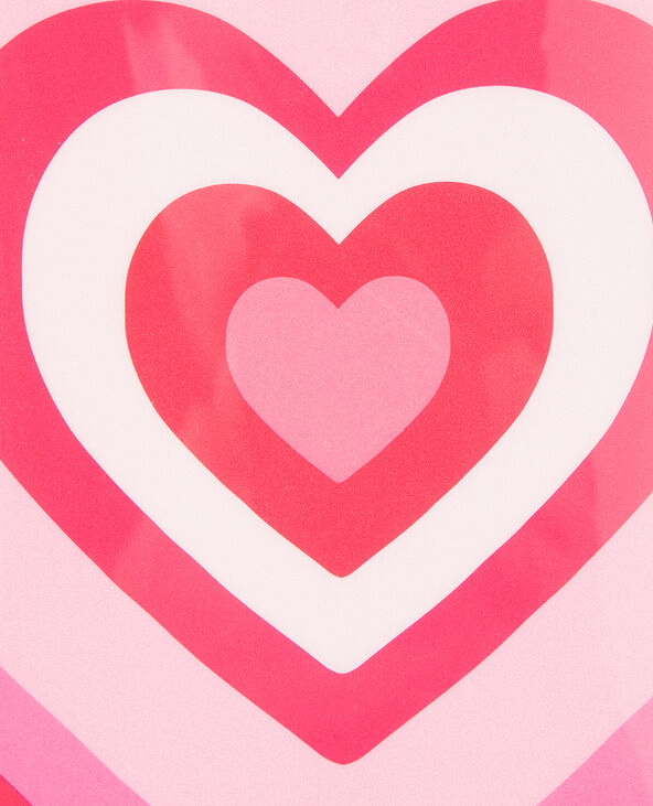 Coque iPhone motif coeur rouge - Pimkie