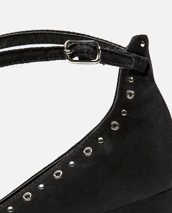 Ballerines à œillets noir - Pimkie