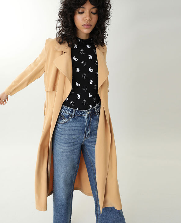 Trench long camel - Pimkie