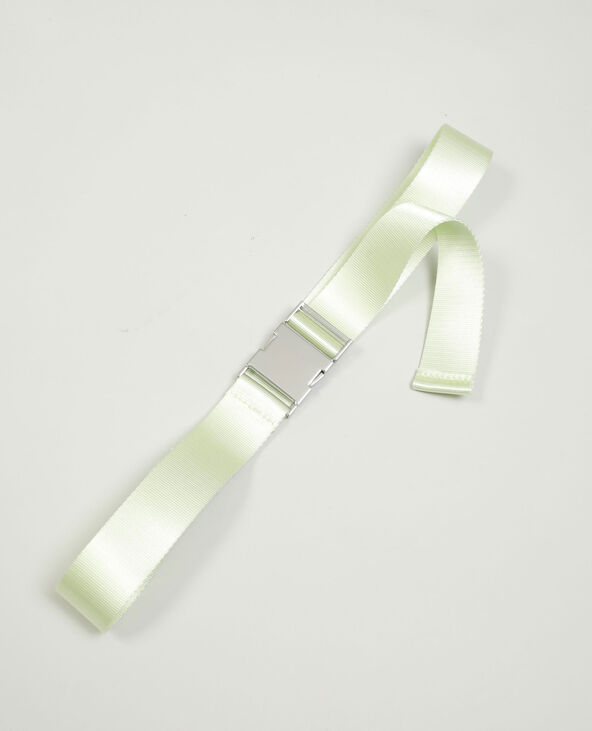 Ceinture clip vert de gris - Pimkie