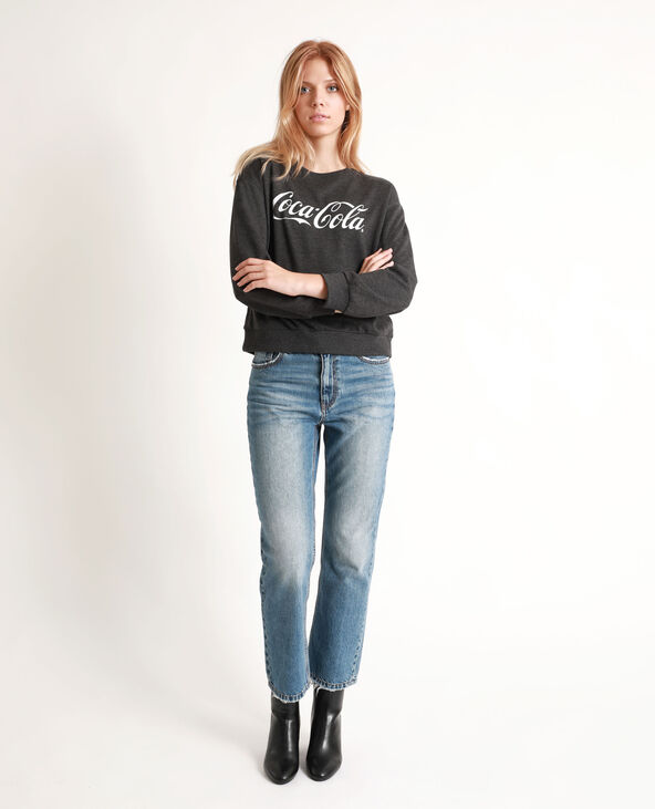 Sweat Coca-Cola gris foncé - Pimkie