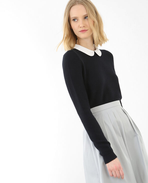 Pull col claudine