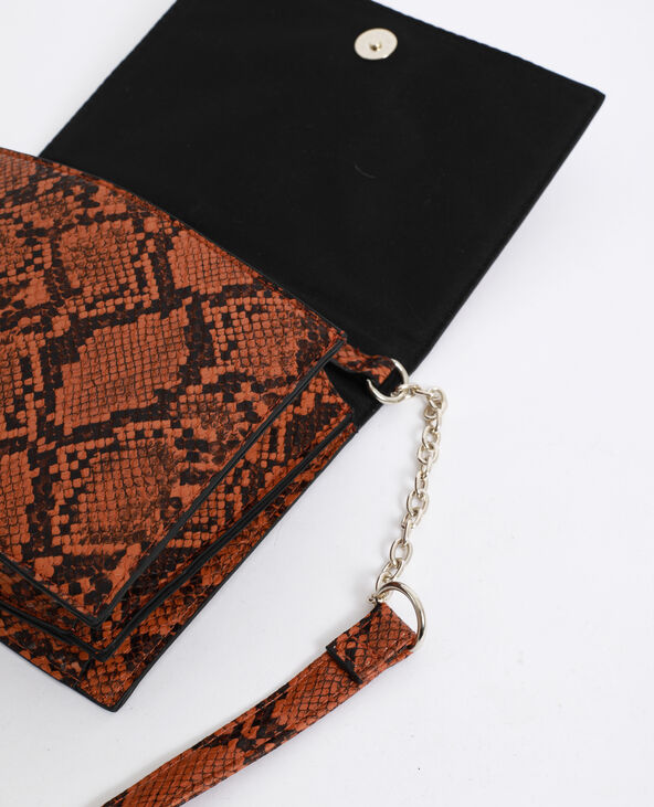 Petit sac python camel - Pimkie