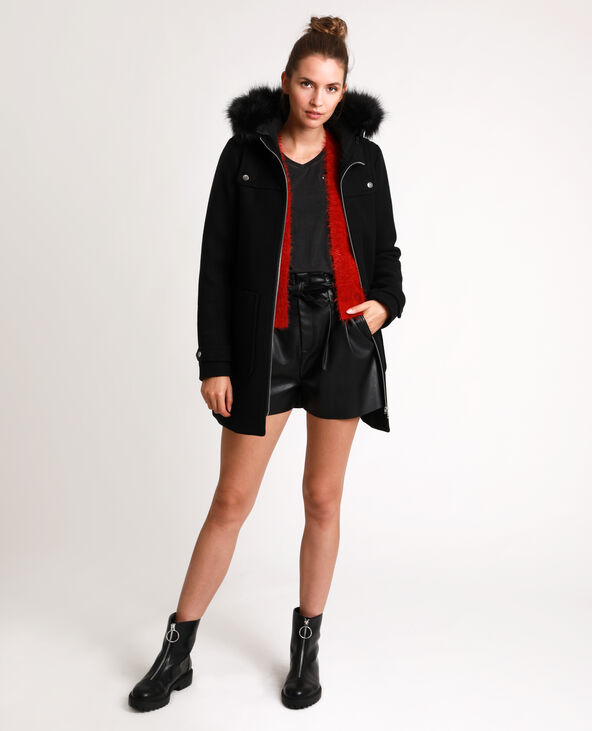 Gilet fluffly rouge - Pimkie