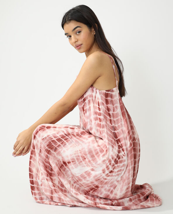 Robe longue tie and dye marron - Pimkie