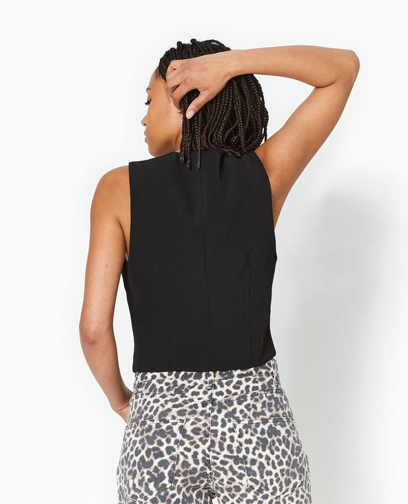 Gilet barman city noir - Pimkie