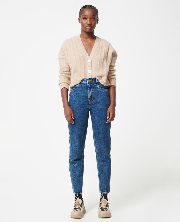 Jean mom taille haute bleu - Pimkie