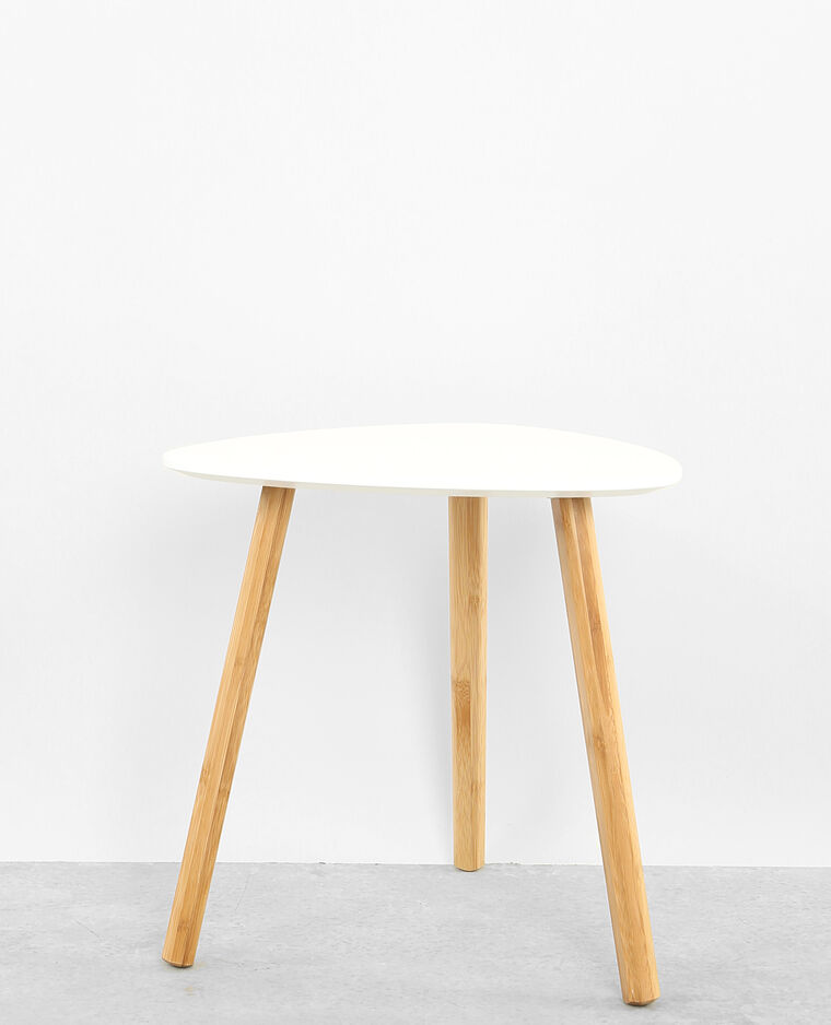 Petite Table 3 Pieds Blanc Casse 904034912a09 Pimkie