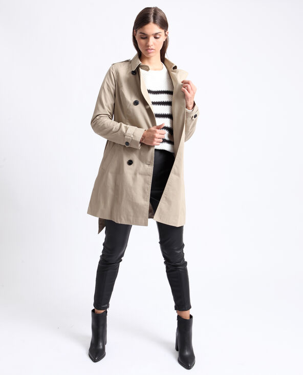 Pull à rayures blanc - Pimkie