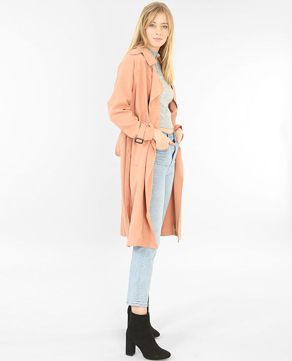 Trench fluide taupe - Pimkie