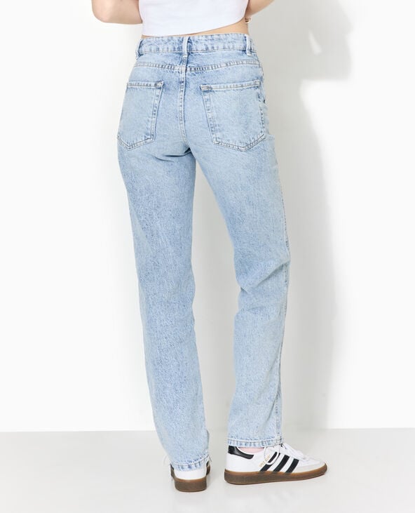 Jean straight taille standard bleu - Pimkie