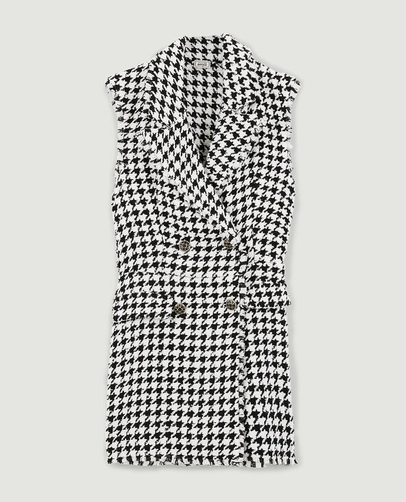 Combishort tweed noir - Pimkie