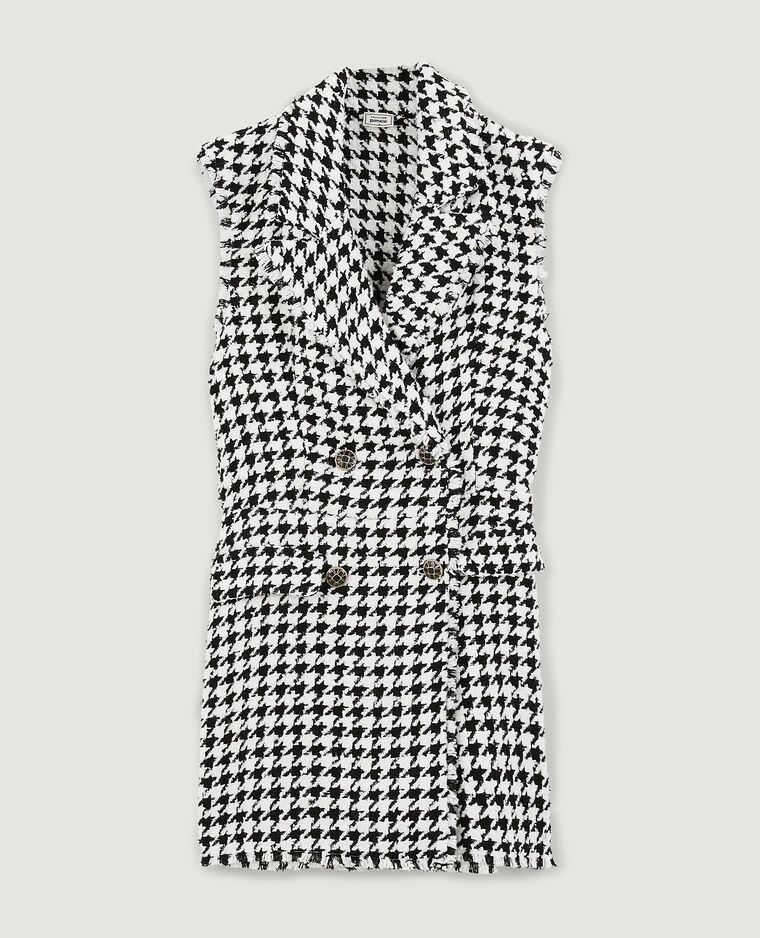 Combishort tweed noir - Pimkie