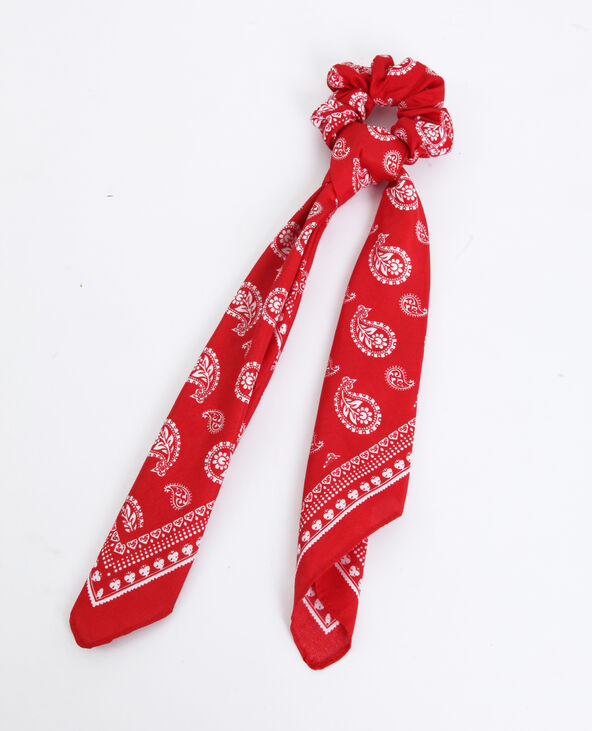 Chouchou pour cheveux rouge - Pimkie