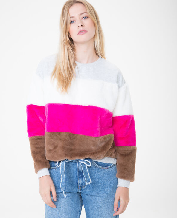 Sweat multicolore