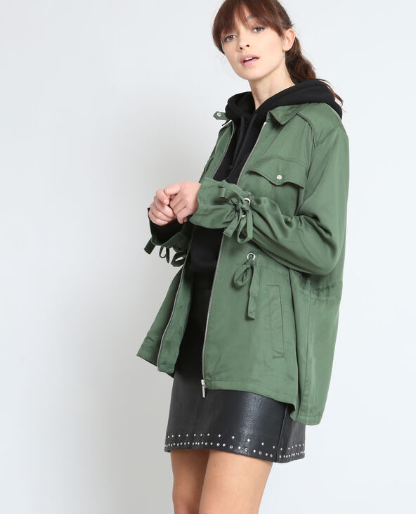 Veste fluide a poches