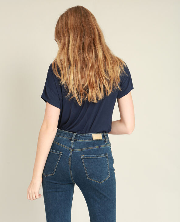Top à bijoux bleu marine - Pimkie