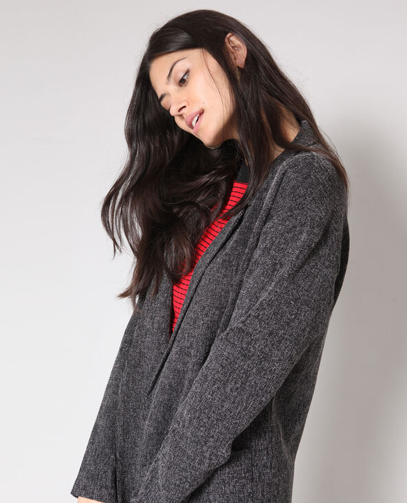 Blazer fluide gris foncé - Pimkie