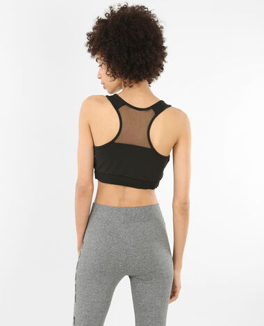 Brassière de sport noir - Pimkie