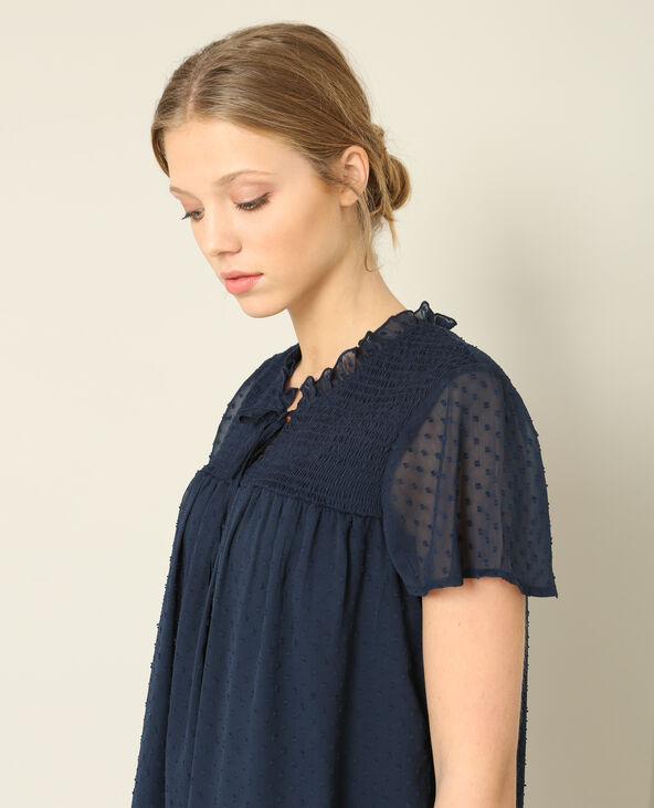 Robe en plumetis