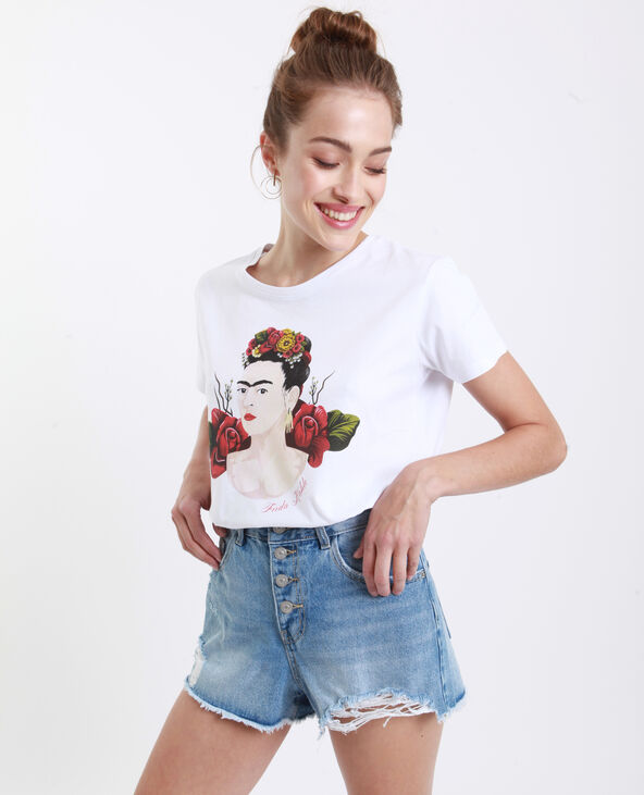 T shirt best sale frida kahlo pimkie