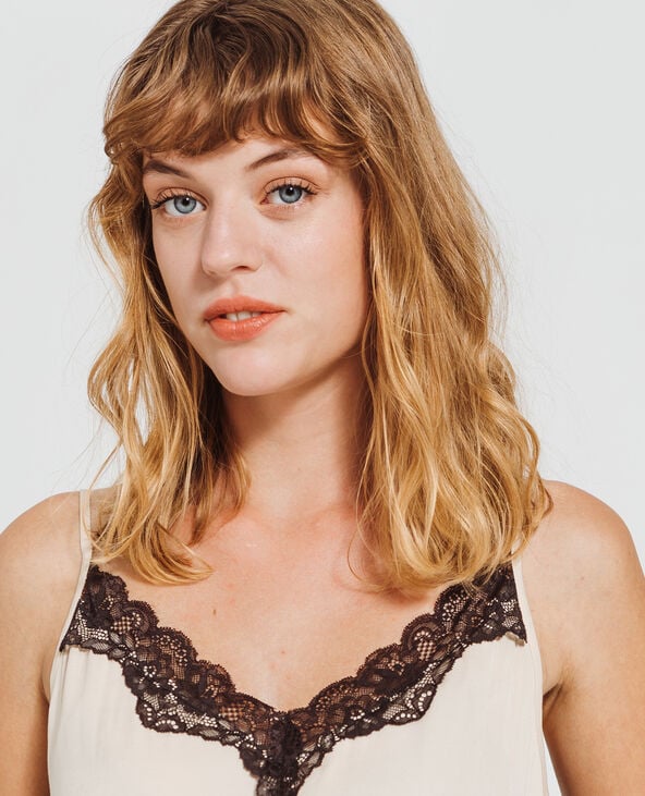 Top à fines bretelles rose clair - Pimkie