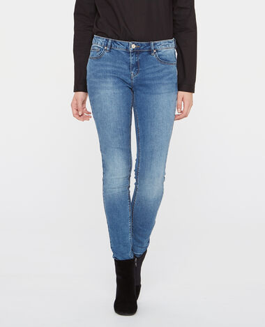 Jean skinny mid waist bleu - Pimkie