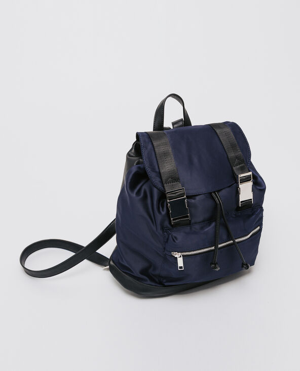 Sac à dos bimatière bleu - Pimkie