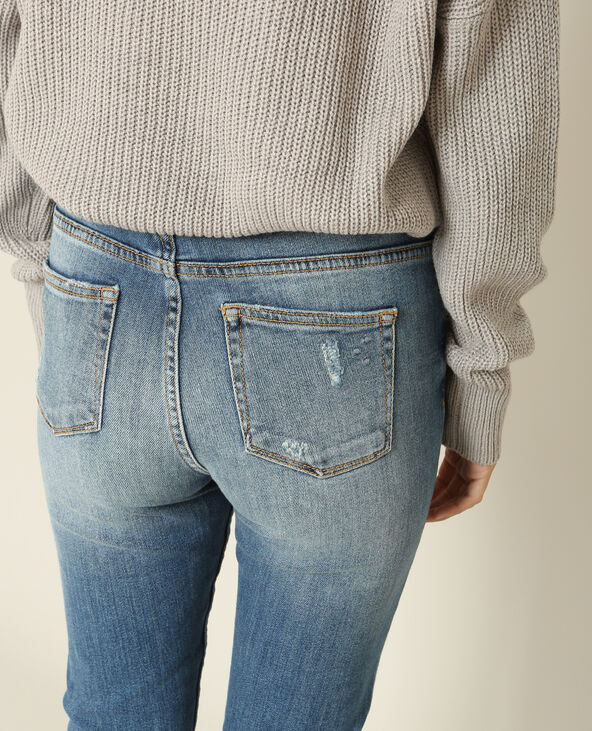 Jean skinny taille haute bleu - Pimkie