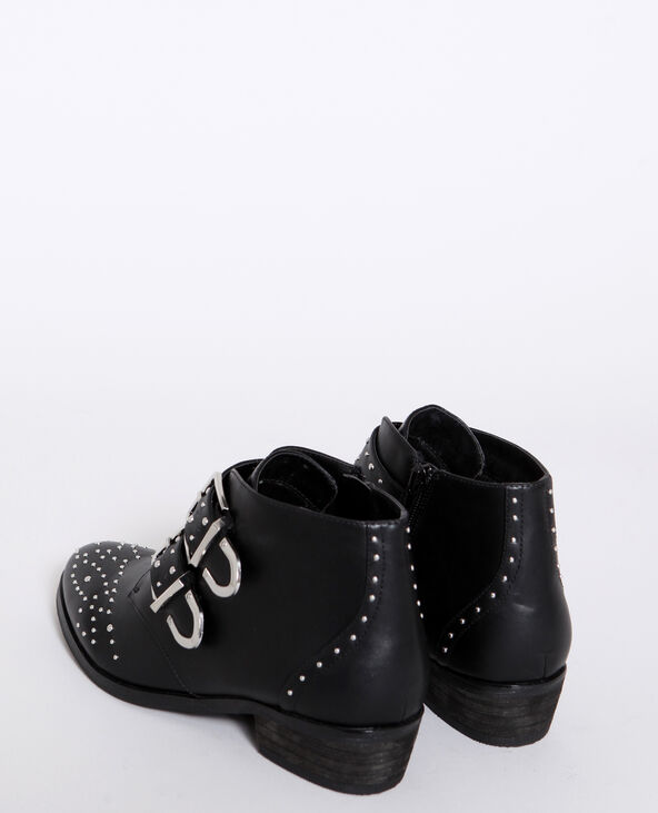 Bottines à clous noir - Pimkie