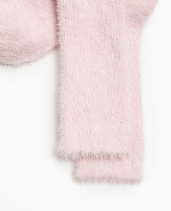 Paire de chaussettes en maille douce et poilue rose - Pimkie