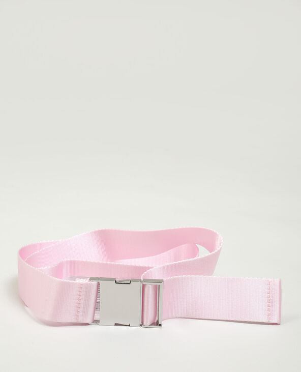 Ceinture clip rose clair - Pimkie