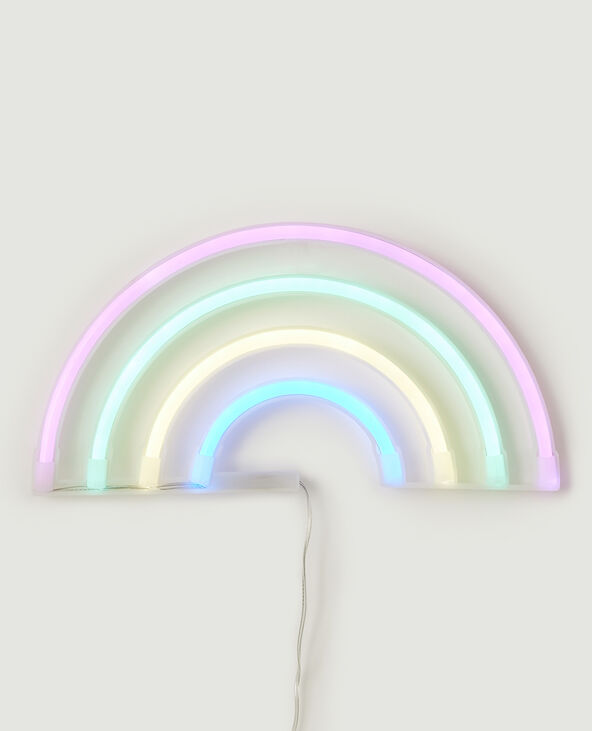 Néon arc-en-ciel vert kaki - Pimkie