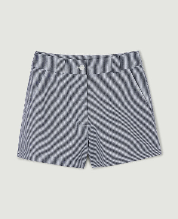 Short taille haute bleu - Pimkie