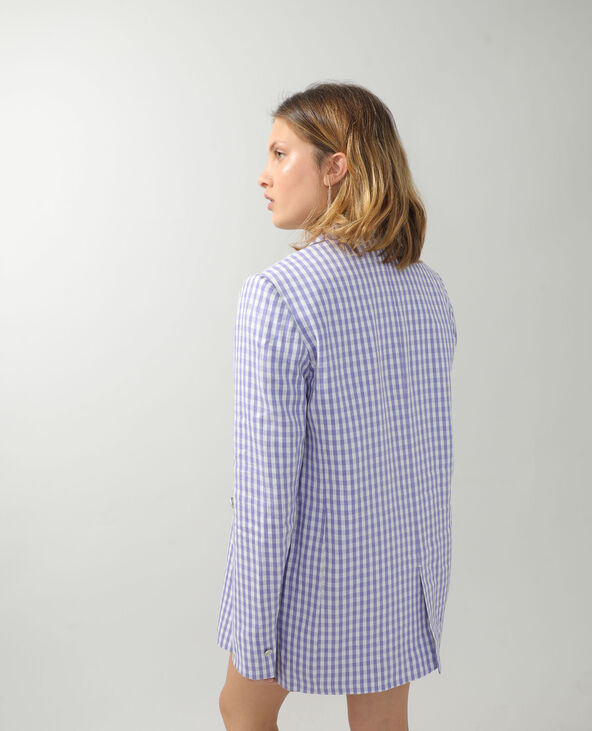 Veste city Vichy lilas - Pimkie