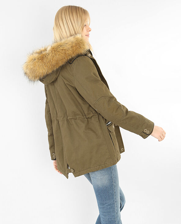 Parka coton marron - Pimkie