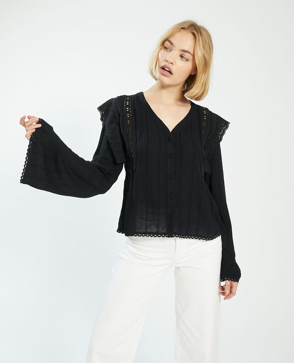 Blouse broderie anglaise pimkie hot sale