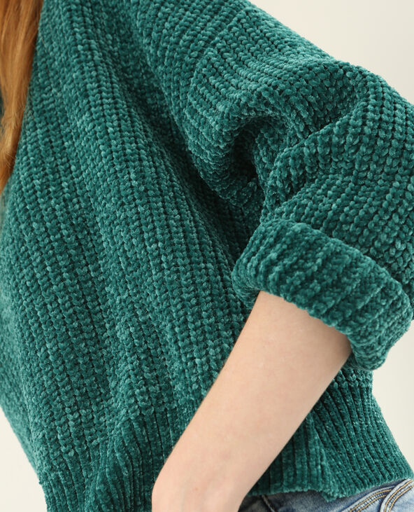 Pull femme clearance maille chenille
