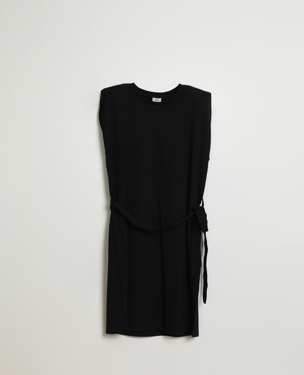 Robe noir store epaulette