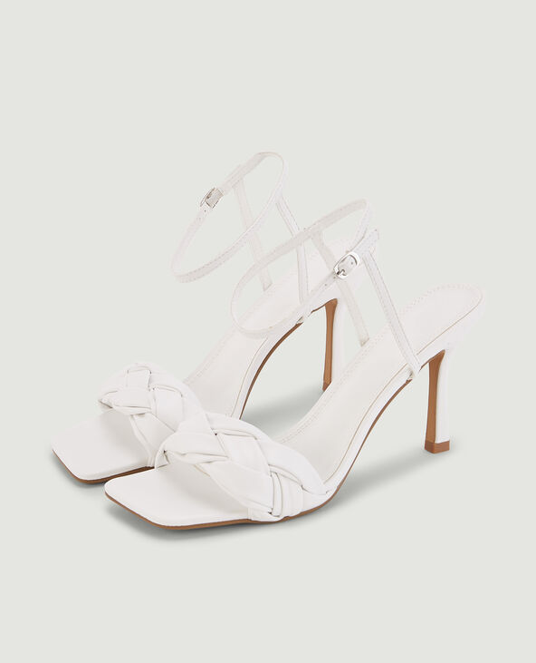 Sandales à talons blanc - Pimkie
