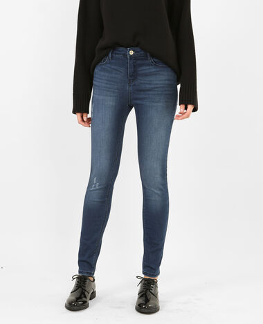 Pantalon skinny push up bleu marine - Pimkie