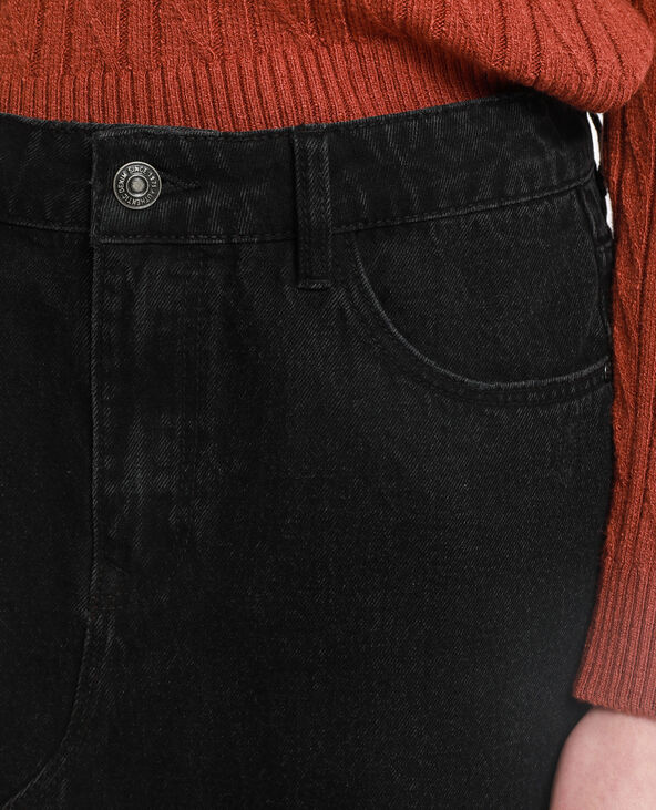 Jupe en jean noir - Pimkie