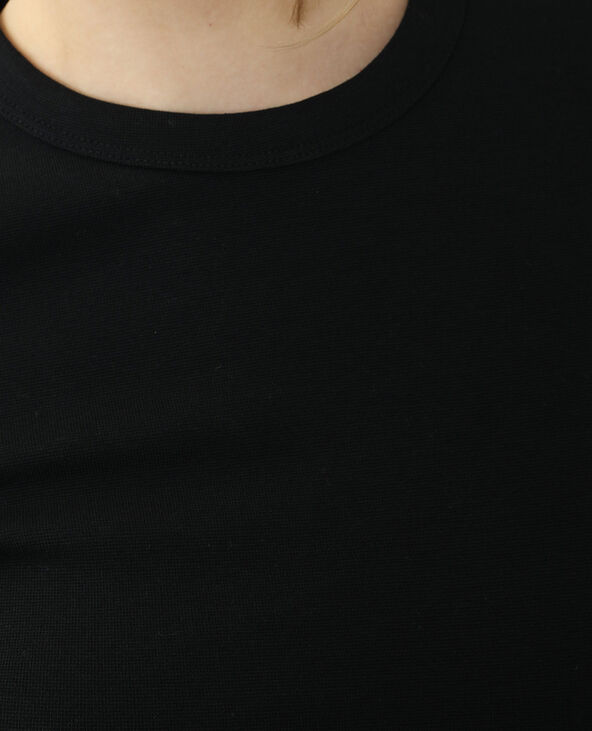 T-shirt basique noir - Pimkie